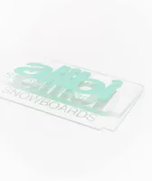 Alibi Clear & Teal Wax Scraper