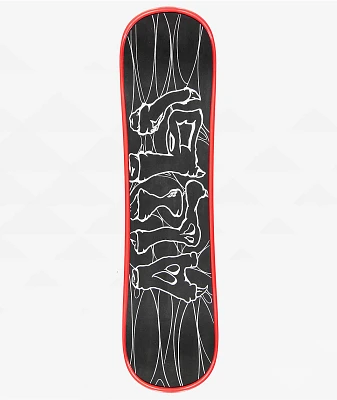 Alibi Sticky 35" Red Snow Skate