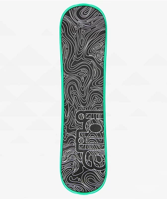 Alibi Topo Map 35" Green Snow Skate