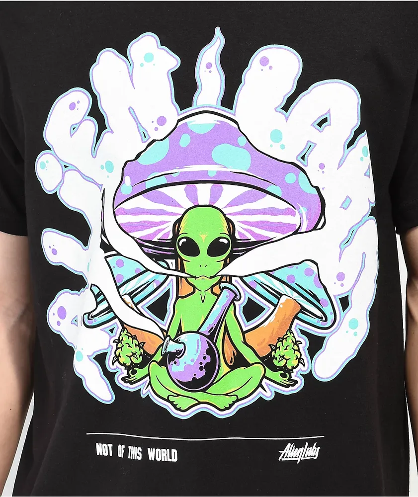 Alien Labs Shroom Black T-Shirt