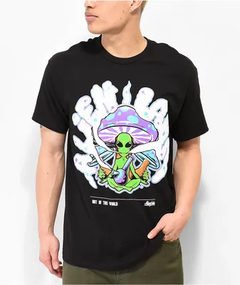 Alien Labs Shroom Black T-Shirt