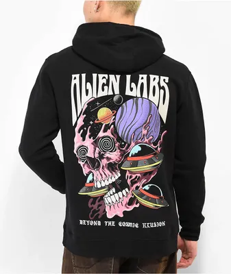 Alien Labs Skull Black Hoodie