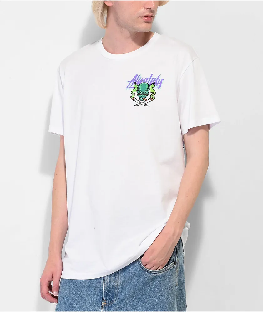 Alien Labs Spaceship White T-shirt