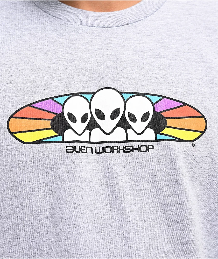 Alien Workshop Spectrum Heather Grey T-Shirt