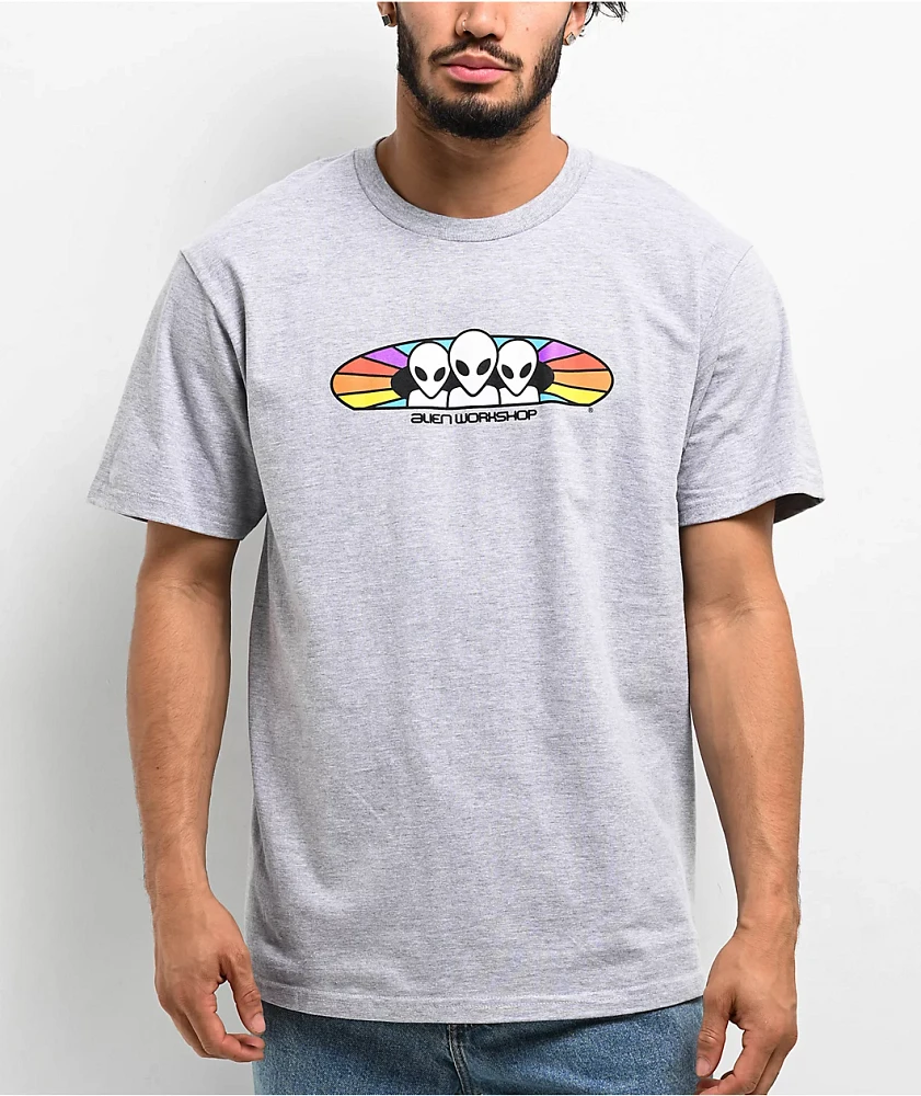 Alien Workshop Spectrum Heather Grey T-Shirt