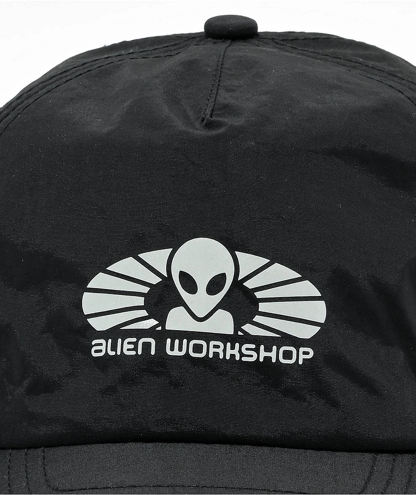 Alien Workshop Spectrum Reflective Black Strapback Hat