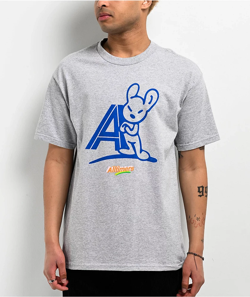 Alltimers Mad Rabbit Grey T-Shirt