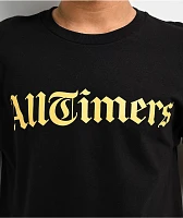 Alltimers Times Black T-Shirt