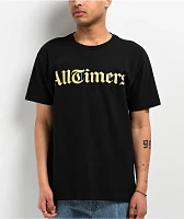 Alltimers Times Black T-Shirt