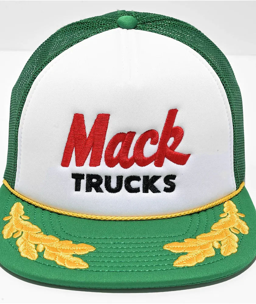 American Needle Mack Trucks Green & White Trucker Hat