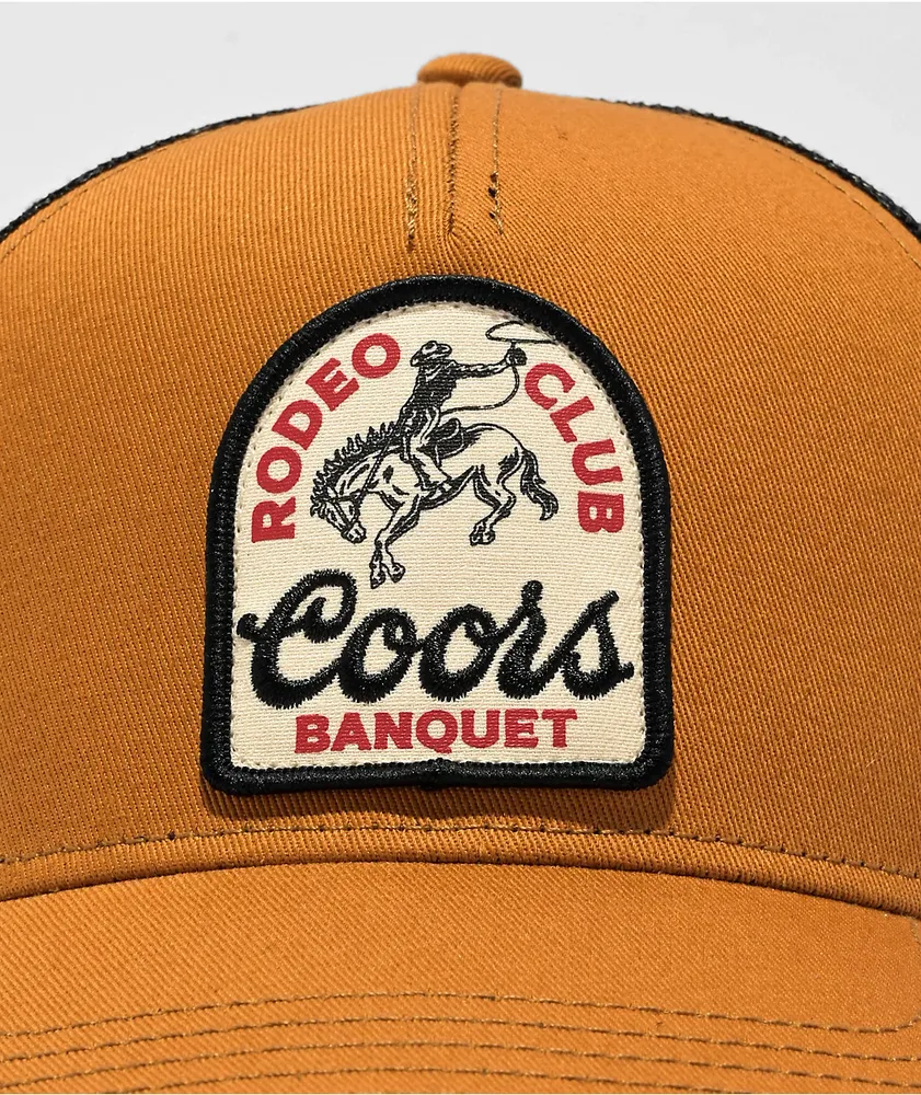 American Needle x Coors Valin Khaki & Black Trucker Hat