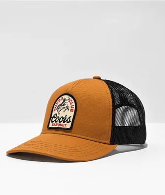 American Needle x Coors Valin Khaki & Black Trucker Hat