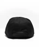 American Needle x DMC Roscoe Black Snapback Hat