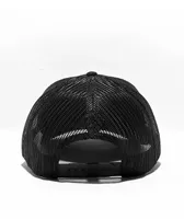 American Needle x DMC Valin Patch Black Trucker Hat