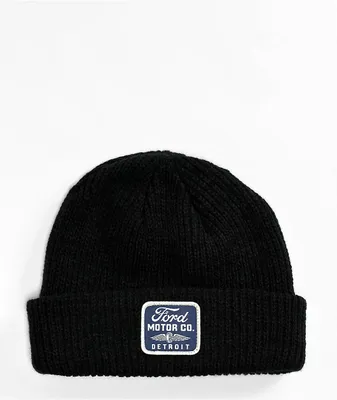 American Needle x Ford Fisher Knit Black Beanie