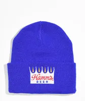 American Needle x Hamms Beer Royal Blue Beanie