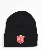 American Needle x Lone Star Black Beanie