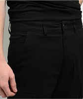 American Stitch Black Flare Cargo Pants