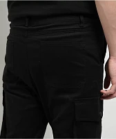 American Stitch Black Flare Cargo Pants