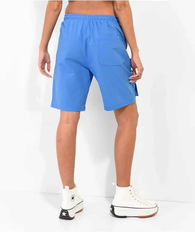 American Stitch Blue Nylon Cargo Shorts