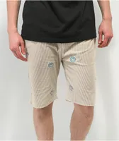 American Stitch Embroidered Corduroy Khaki Shorts