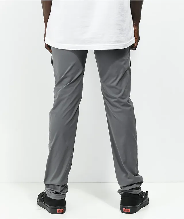 American Stitch Grey Nylon Cargo Pants