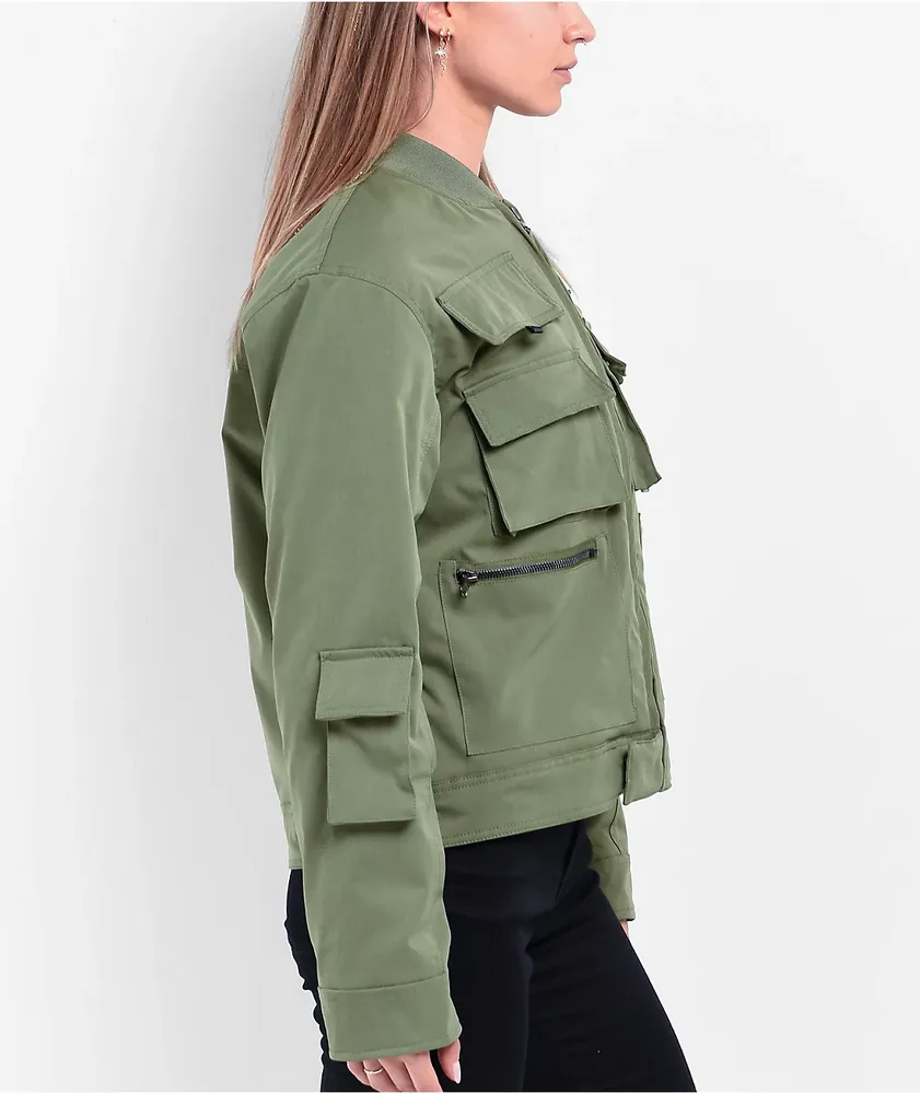 American Stitch Olive Cargo Jacket