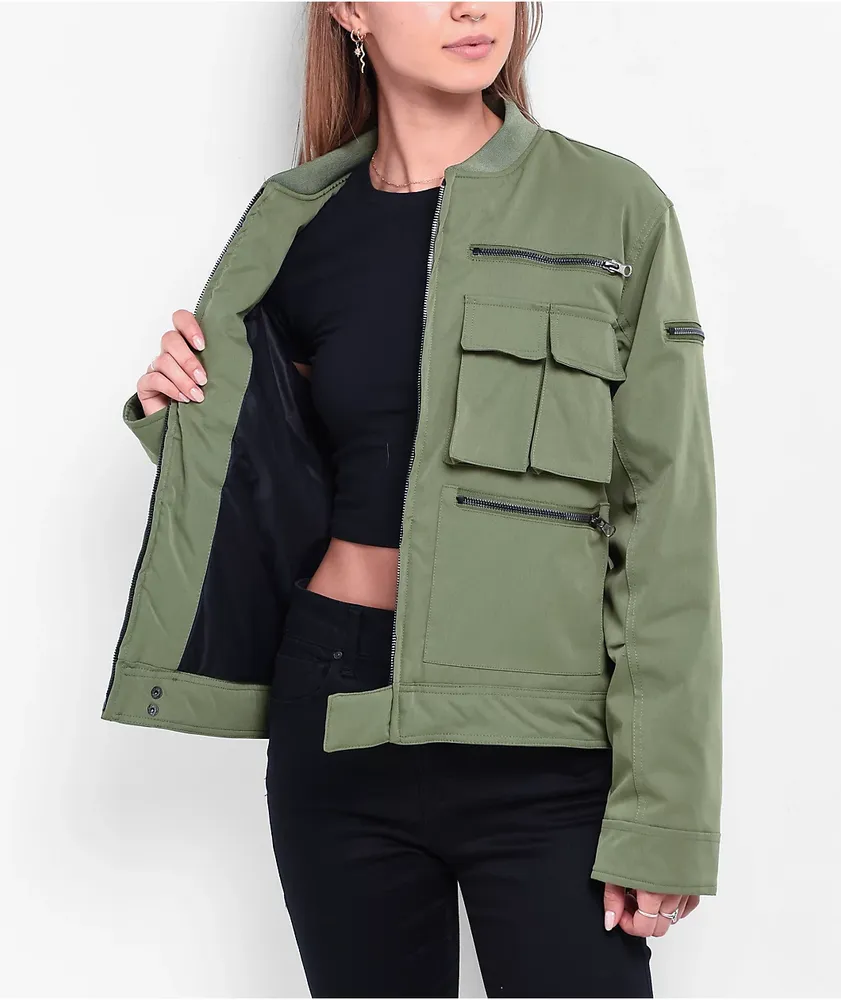 American Stitch Olive Cargo Jacket