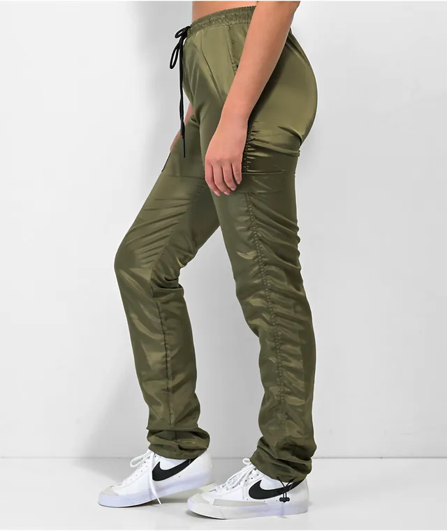 American Stitch Silver Reflective Jogger Pants