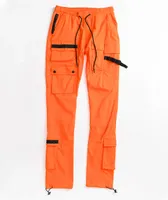 American Stitch Orange Cargo Pants