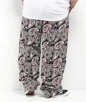 American Stitch Tapestry Multi & Red Cargo Pants