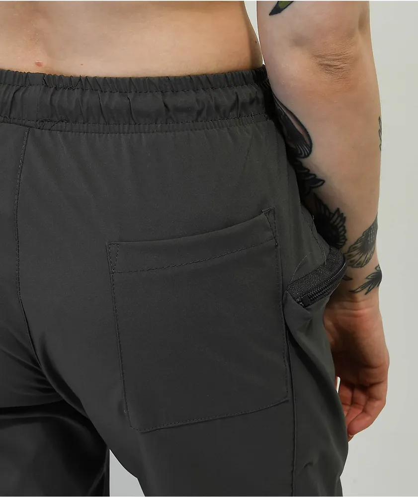 American Stitch Y2K Grey Cargo Shorts