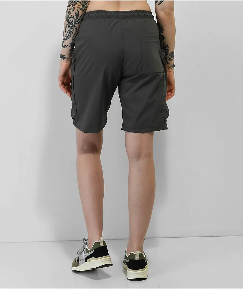 American Stitch Y2K Grey Cargo Shorts