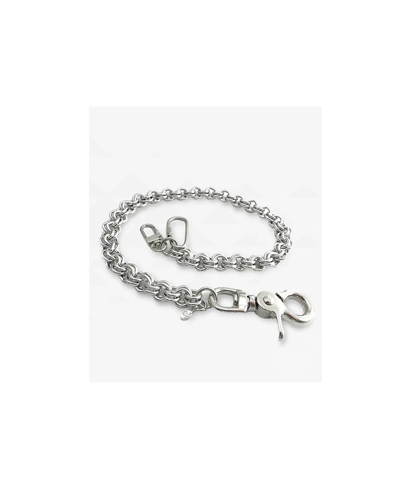 Amigaz Double Ring Silver Pocket Chain