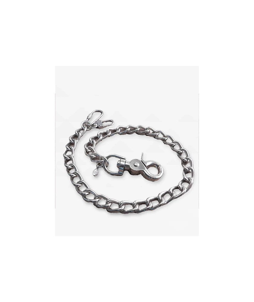 Amigaz Shackle Smooth Silver Pocket Chain