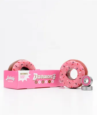 Andale Daewon Donut Skateboard Bearings & Wax