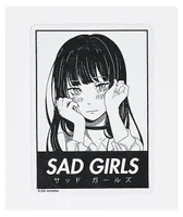 Animebae Sad Girls Choker Sticker