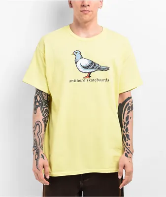 Anti-Hero Big Pigeon Yellow T-Shirt