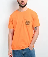 Anti-Hero Custom Safety Orange Pocket T-Shirt