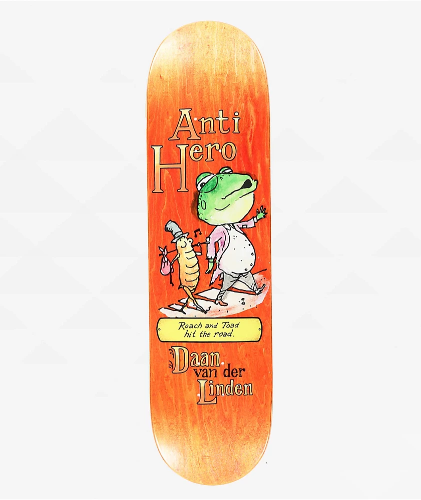 Anti-Hero Daan Roach And Toad 8.28" Skateboard Deck