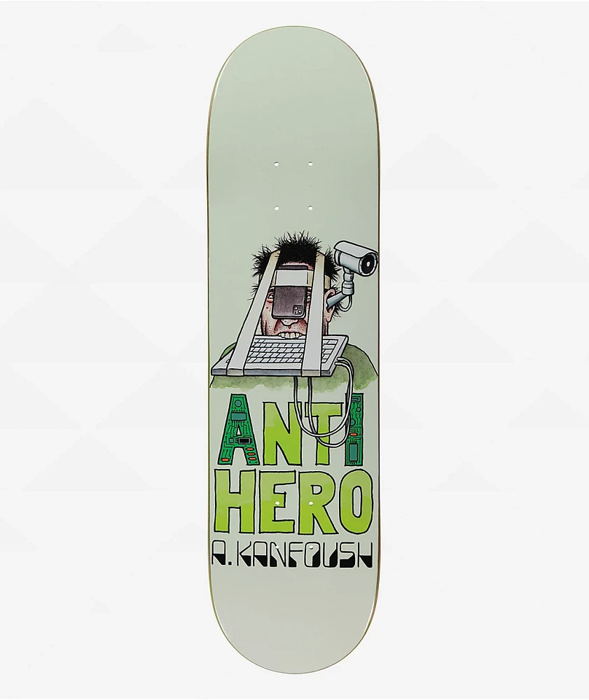 Anti-Hero Kanfoush Anti Intelligence 8.4" Skateboard Deck