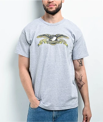 Anti-Hero Misregister Eagle Grey T-Shirt