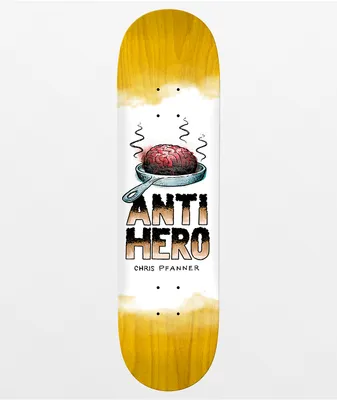 Anti-Hero Pfanner Toasted & Fried 8.06" Skateboard Deck