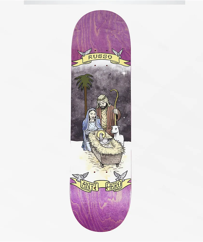 Anti-Hero Russo Pigeon Religion 8.38" Skateboard Deck