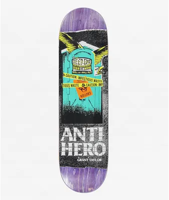 Anti-Hero Taylor Infectious Waste 8.38" Skateboard Deck