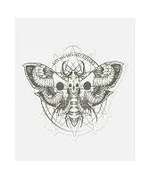 Any Means Necessary Death Moth Sticker