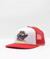 Any Means Necessary Molotov Red Snapback Hat
