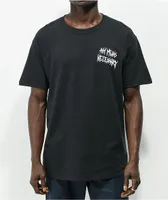 Any Means Necessary Smile Through Black T-Shirt