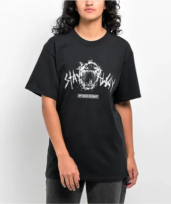 Any Means Necessary Stay Away Black T-Shirt