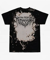 Any Means Necessary Thorns Black Acidic Wash T-Shirt